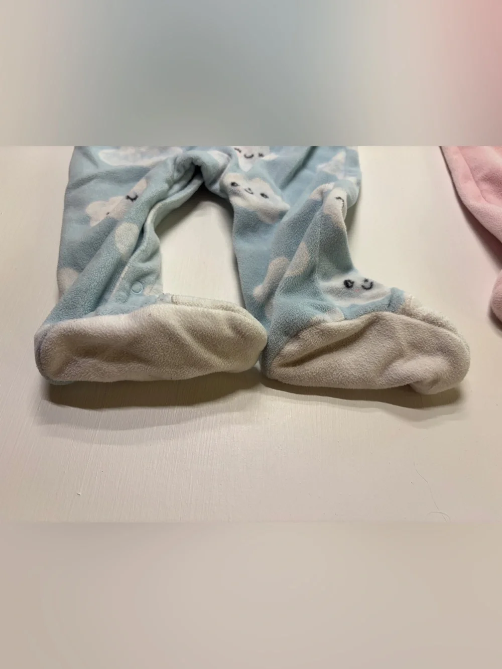 Carter’s Baby Girls 2-Pack Footed Pajamas Sleepers Pink Owl Blue 6M